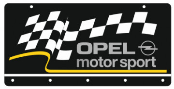 Chaveiro em Acrílico com Opel Motorsport