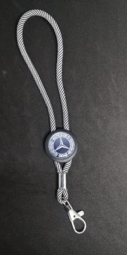 Fita Porta Chaves (lanyard) Ajustável para Mercedes