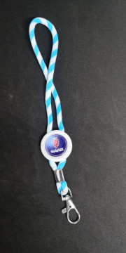 Fita Porta Chaves (lanyard) Ajustável para Saab