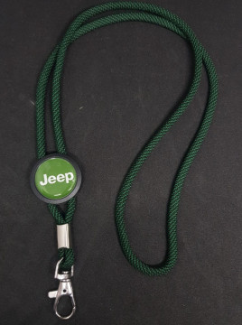 Fita Porta Chaves (lanyard) de Pescoço Ajustável para Jeep