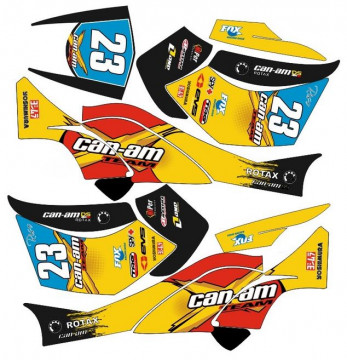 Kit Autocolantes Para CAN AM - DS 450 EFI