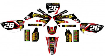 Kit Autocolantes Para Honda CRF 250 04-09
