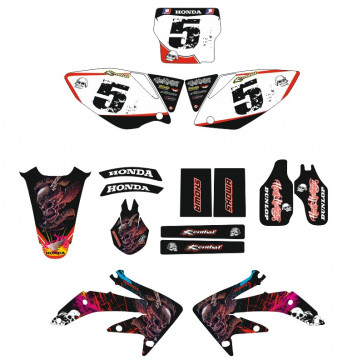Kit Autocolantes Para Honda CRF 450 - 05-08