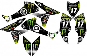 Kit Autocolantes Para HONDA TRX 450R 05-08