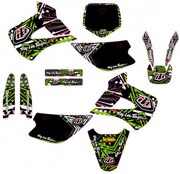 Kit Autocolantes Para Kawasaki KX 85 100 2001-2012
