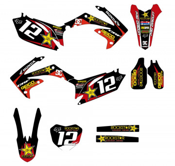 Kit Autocolantes Para Moto - HONDA CRF 450 09-12