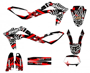 Kit Autocolantes Para Moto - Husqvarna TE TC 450 511 08-10