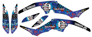 Kit Autocolantes Para Moto - Yamaha Raptor 350