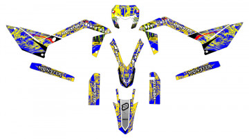 Kit Autocolantes Para Sherco SE SEF 2017-2020