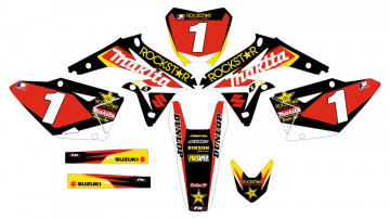 Kit Autocolantes Para Suzuki RMZ 450 08-17