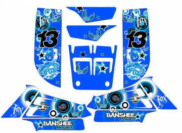 Kit Autocolantes Para Yamaha Banshee 350