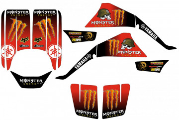 Kit Autocolantes Para Yamaha Blaster 200