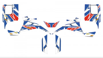 Kit Autocolantes Para Yamaha Blaster 200