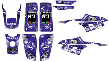 Kit Autocolantes Para Yamaha Warrior 350
