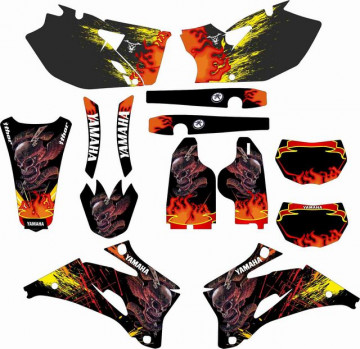 Kit Autocolantes Para Yamaha YZF WRF 250 450 06-09