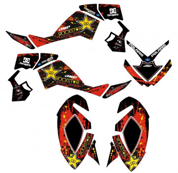 Kit de autocolantes para Polaris Outlaw 450 / 525 06-08