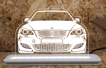 Moldura / Candeeiro com luz de presença - BMW Série 5 E60 E61