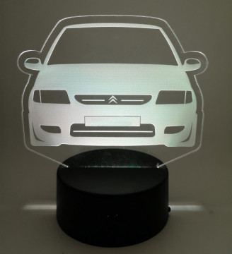 Moldura / Candeeiro com luz de presença - Citroen Saxo MK1