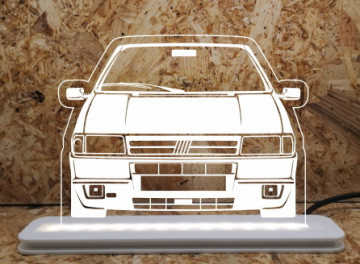 Moldura / Candeeiro com luz de presença - Fiat Uno