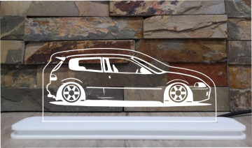 Moldura / Candeeiro com luz de presença - Honda EG6