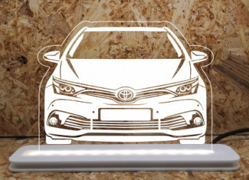 Moldura / Candeeiro com luz de presença - Toyota Auris