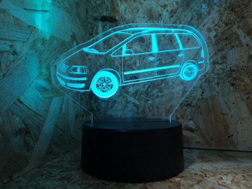 Moldura / Candeeiro com luz de presença - VW Sharan