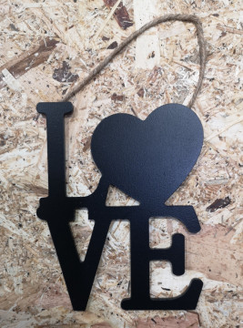 Pendente em MDF - LOVE