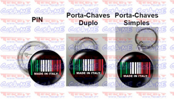 Pin / Porta Chaves - Made in Italy