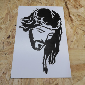 Placa Decorativa em PVC - Jesus Cisto