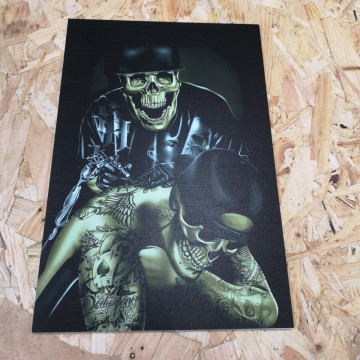 Placa Decorativa em PVC - Tatuador