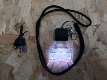 Porta Chaves com luz Multicor com Audi A4 B6