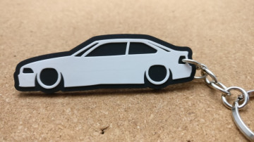 Porta Chaves com silhueta de BMW E36