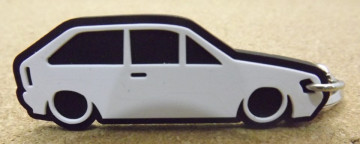 Porta Chaves com silhueta de Volkswagen Polo 86c / G40