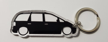 Porta Chaves de Acrílico com silhueta de Seat Alhambra