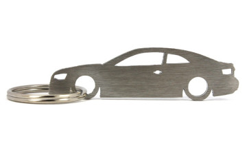 Porta Chaves em inox com silhueta com Audi A5 8T coupe