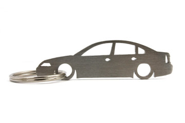 Porta Chaves em inox com silhueta com Volkswagen Passat B5