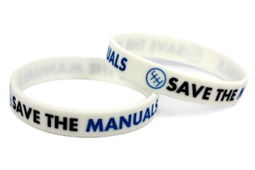 Pulseira para Save The Manuals Branco