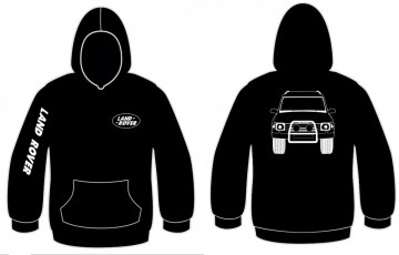 Sweatshirt com capuz com Land Rover Discovery