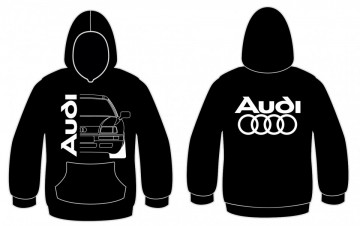 Sweatshirt com capuz para Audi 80