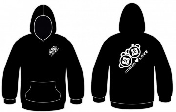 Sweatshirt com capuz para Citroen Love