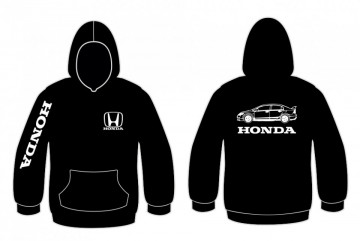 Sweatshirt com capuz para Honda Civic
