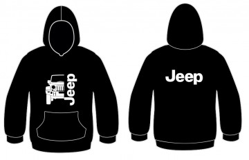 Sweatshirt com capuz para Jeep Wrangler