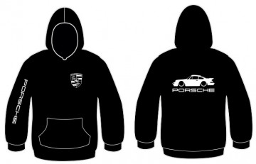 Sweatshirt com capuz para Porsche 911 Turbo