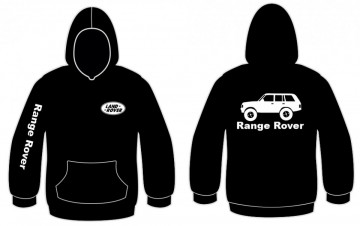 Sweatshirt com capuz para Range Rover