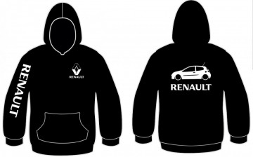 Sweatshirt com capuz para Renault Clio 3