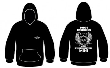 Sweatshirt com capuz Todos Nascemos (Mini)