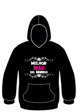 Sweatshirt com Melhor mãe do mundo