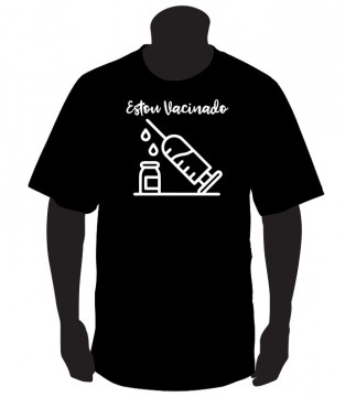 T-shirt Estou Vacinado
