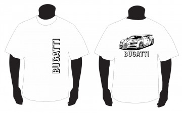 T-shirt para Bugatti Veyron