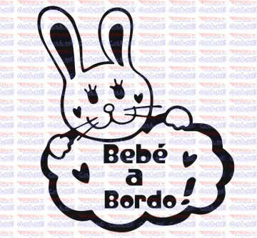Autocolante - Bebé a bordo